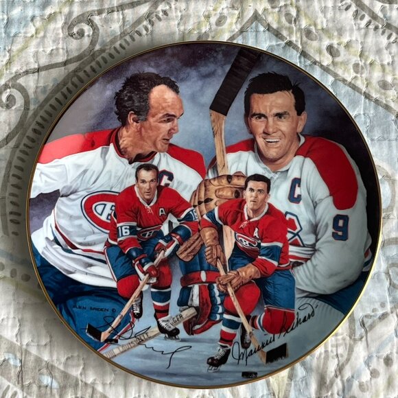 Vintage Maurice Richard collectibles Montreal Canadiens - Picture 1 of 6